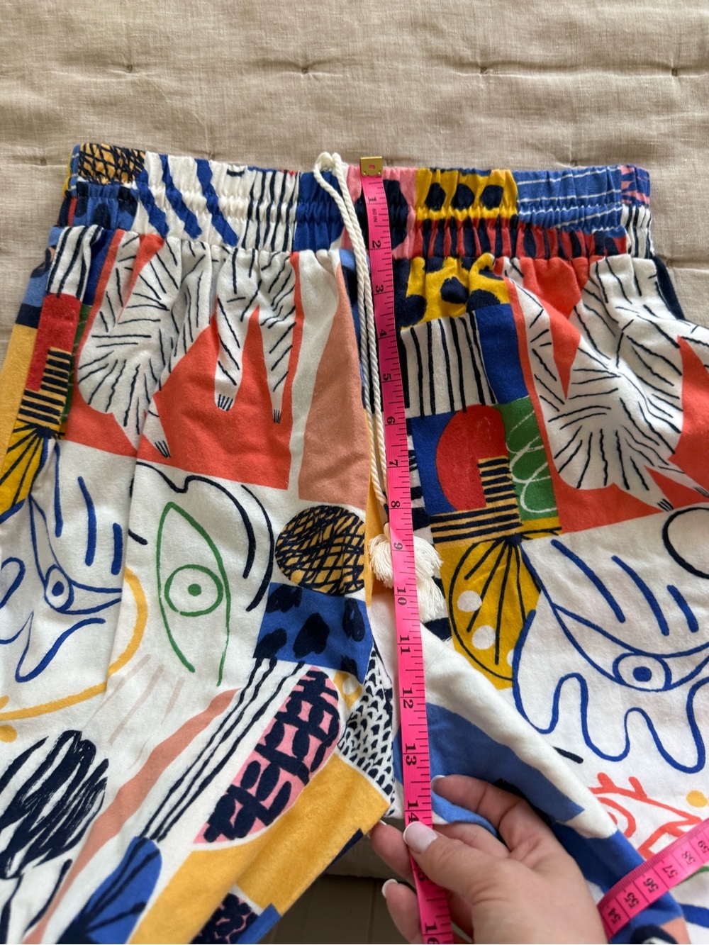 Anthropologie Marcello Velho Flannel Pajama Set Size Small - Picture 6 of 14